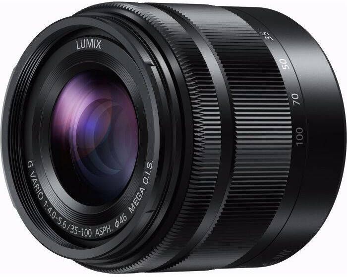 Panasonic Lumix G Vario 35-100mm f/4-5.6 ASPH. Mega O.I.S. Zwart