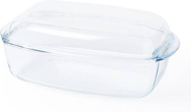 Pyrex Rechthoekige Ovenschaal Met Deksel 4, 3+2, 2L 32 X 21 X 9 Cm