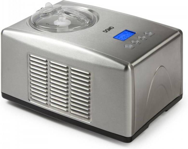 DOMO Do9066i Roomijsmachine Zelfvriezend 1, 5l Rvs
