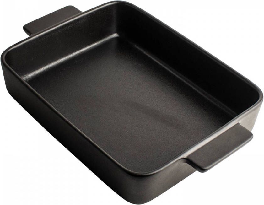 Gusta Ovenschaal 29, 5x23, 5x6, 5 cm zwart