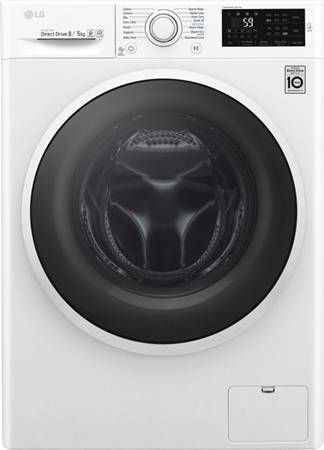 LG F4J6TM0W wasdroogcombinaties Wit