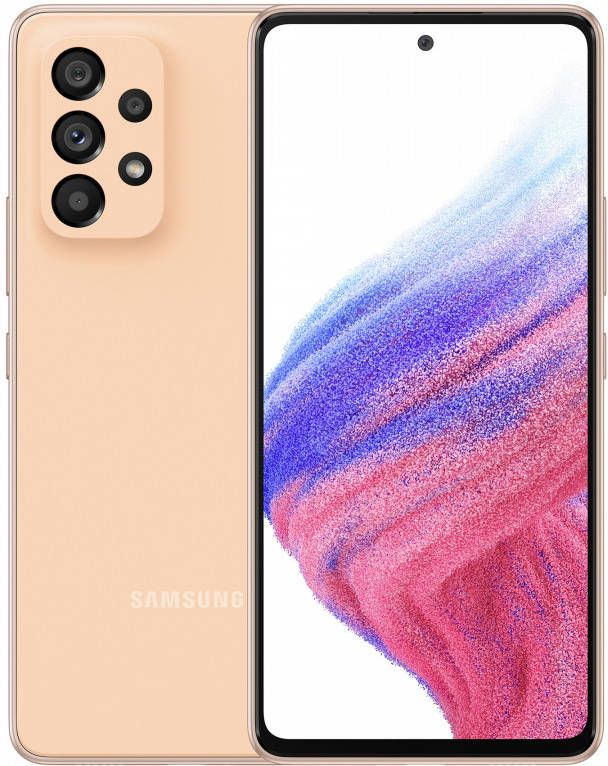 Samsung Galaxy A53 5G 128GB Smartphone Oranje