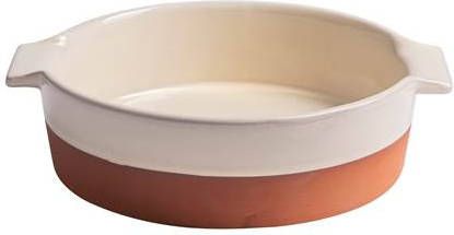 Gusta Ovenschaal 23, 2x20, 2x5, 4cm off white