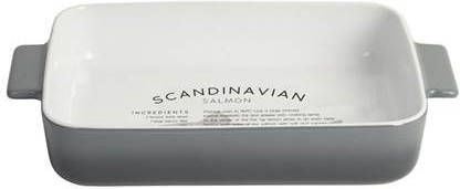 Gusta Ovenschaal Scandinavian 32x19, 9x5, 4cm grijs