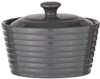 Ladelle Ovenschaal met Deksel, Ø13 cm, Grijs | Homestead