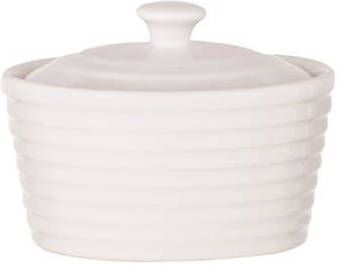 Ladelle Ovenschaal met Deksel, Ø13 cm, Wit | Homestead