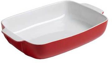 Pyrex Ovenschaal Rechthoek, Rood, 35 x 25 cm | Signature