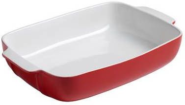 Pyrex Ovenschaal Rechthoek, Rood, 30 X 22 Cm Signature
