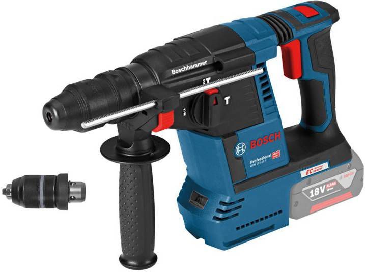 Bosch GBH 18V 26 F 18V Li Ion accu SDS plus Combihamer body 2, 6J koolborstelloos