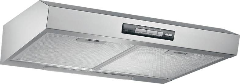 Atag WO6111BM onderbouw afzuigkap RVS met 343 m3/u vermogen