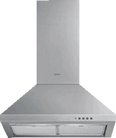 Beko CWB6441XN afzuigkap Inbouw afzuigkap Zilver