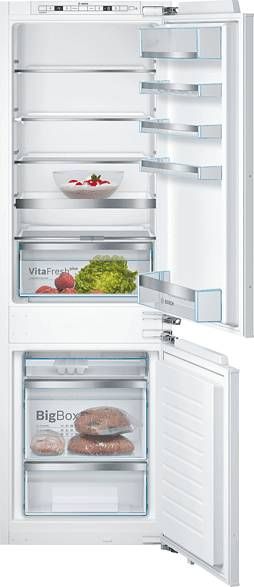 BOSCH Inbouw koel vriescombinatie KIS86AFE0, 177, 2 cm x 55, 8 cm