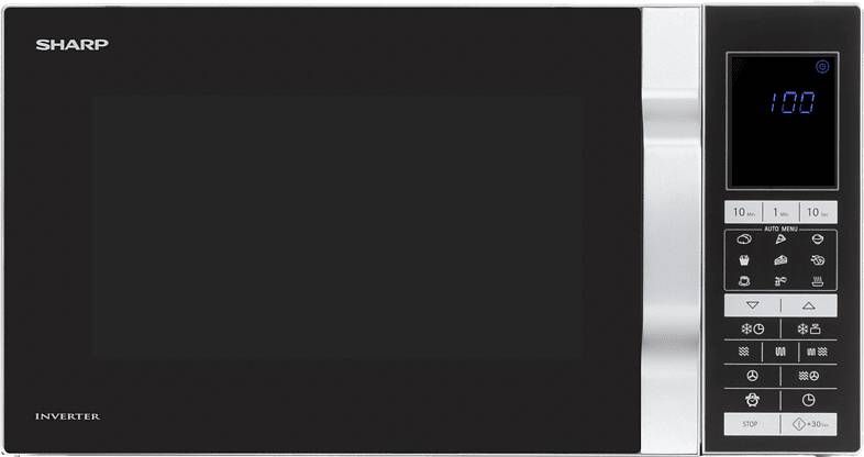 Sharp R890S Combimagnetron Zilver