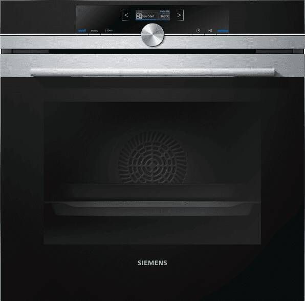 Siemens HB632GBS1 inbouw oven met 4D Hetelucht en 71 liter inhoud
