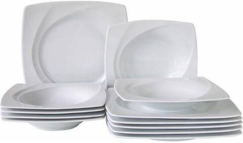 CreaTable Eetservies Celebration vaatwasserbestendig(set )