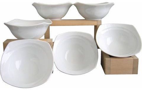 CreaTable Mueslischaaltje Celebration vaatwasserbestendig(set, 6 delig )