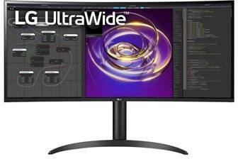 LG 34wp85c b 34 Inch 3440 X 1440(uw Quad Hd)Ips paneel In Hoogte Verstelbaar