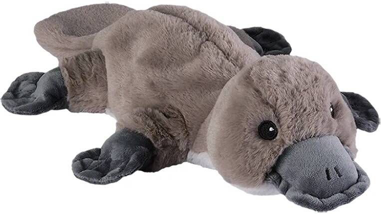 Voordeeldrogisterij Warmies Warmteknuffel Vogelbekdier 40 Cm Grijs